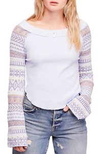free people fairground thermal top