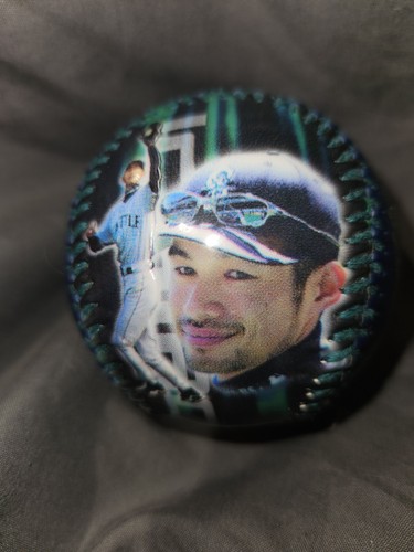 Ichiro Suzuki Seattle Mariners 2004 Limited Edition Fotoball TeamStore Exclusive - Picture 3 of 6