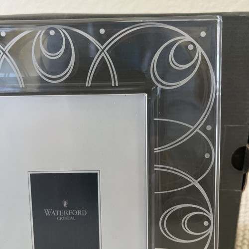 NIB Open Box Beautiful Waterford Crystal GERMANY Ballet Icing Photo Frame 4x6 - Bild 3 von 18