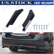 For Honda Accord Sport Racing Rear Bumper Diffuser Side Splitter Canard Body Kit