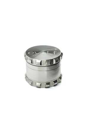 Evolf Stainless Steel Herb Grinder 2.0''- 4 piece Heavy Duty Premium and Luxury