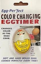 Egg Perfect Egg Timer CHANGES COLOR WHEN EGGS ARE PERFECTLY DONE