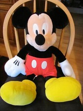 WALT DISNEY WORLD MICKEY MOUSE LARGE PLUSH 25 INCH DISNEY AUTHENTIC