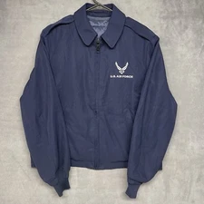 US Air Force Defense Logistics Agency Lightweight Jacket W/ Liner Sz 14L
