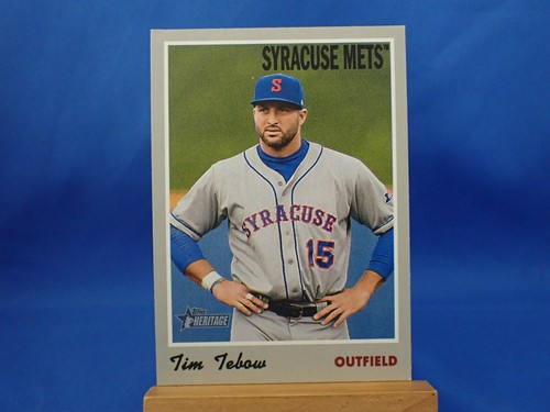 Tim Tebow Topps Heritage Minor Leagues 2019 #32