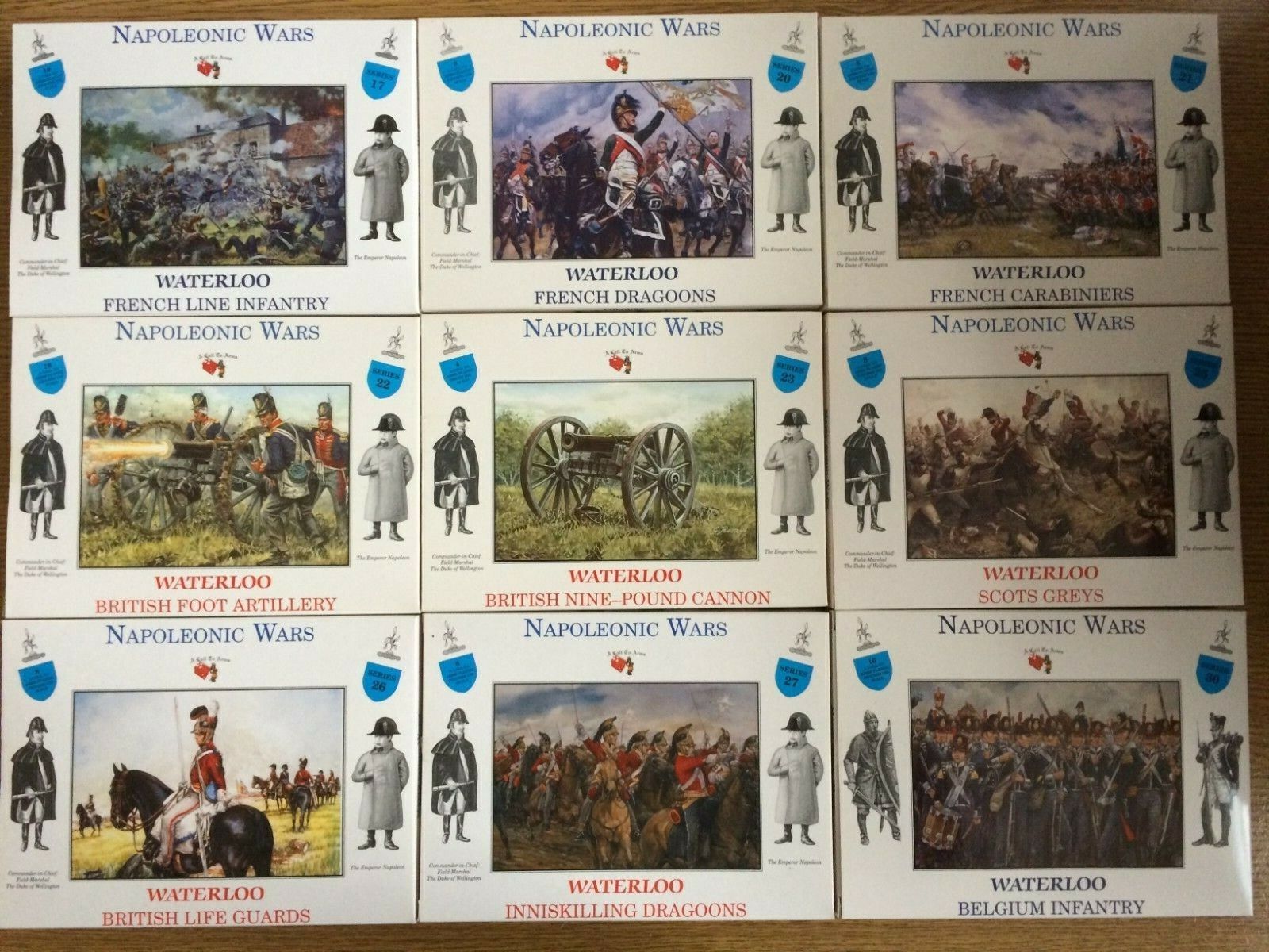 A Call To Arms 1:32 Napoleonic Wars all Series - British - French - Waterloo