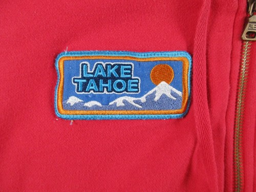 Ralph Lauren Hoodie Youth XL Red Sherpa Lined Sportsman Polo Jeans Lake Tahoe - Picture 5 of 15