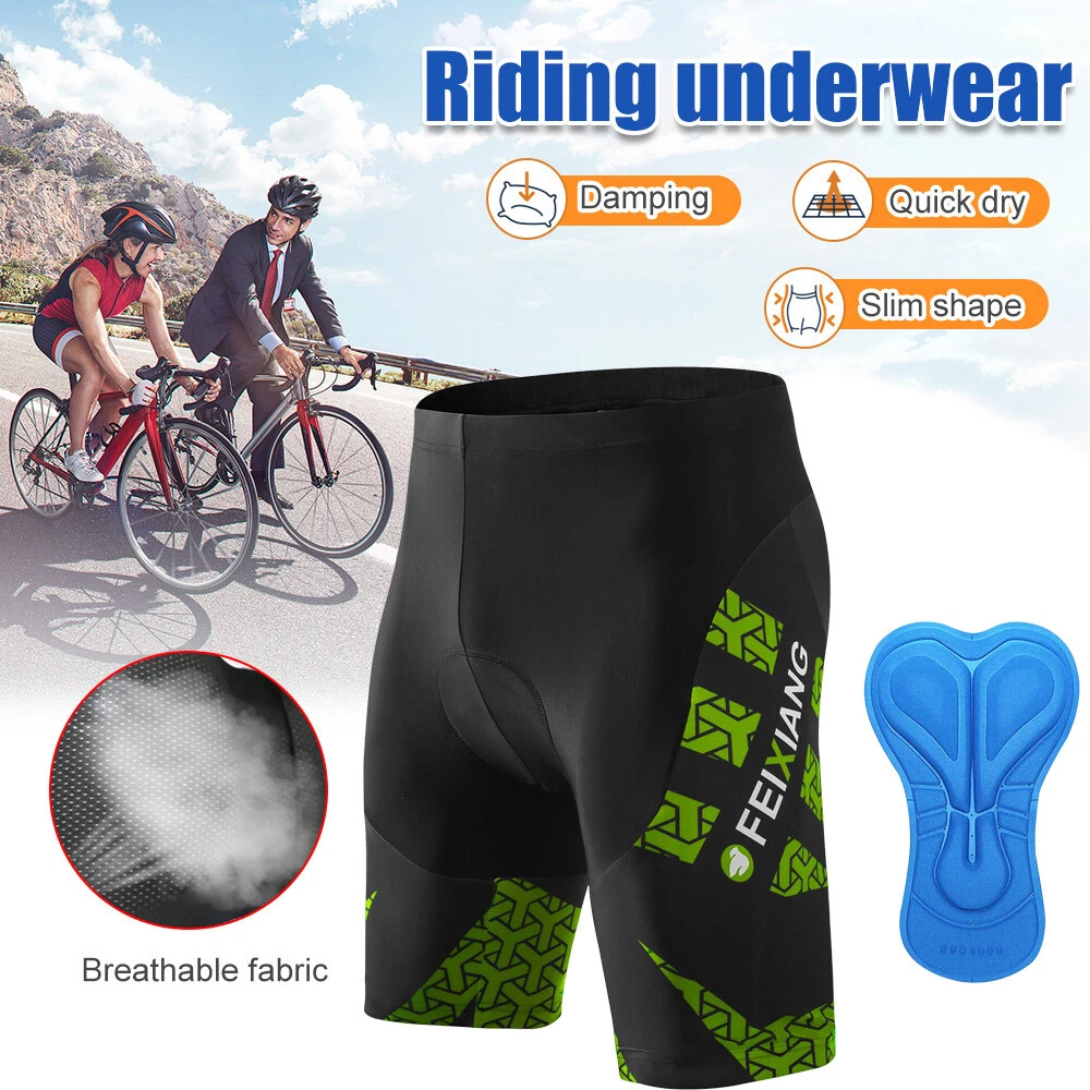 Men's Cycling Underwear Bike Shorts Gel Padded Bike Undershorts