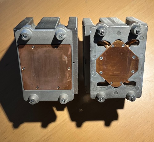 Lot 2x Dell Workstation CPU Heatsink/Radiator 0JD210 JD210 - Picture 3 of 3