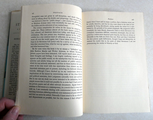 Adlai Stevenson A Study in Values by Herbert J Muller Vintage Book 1st Ed 1967 - Picture 17 of 23