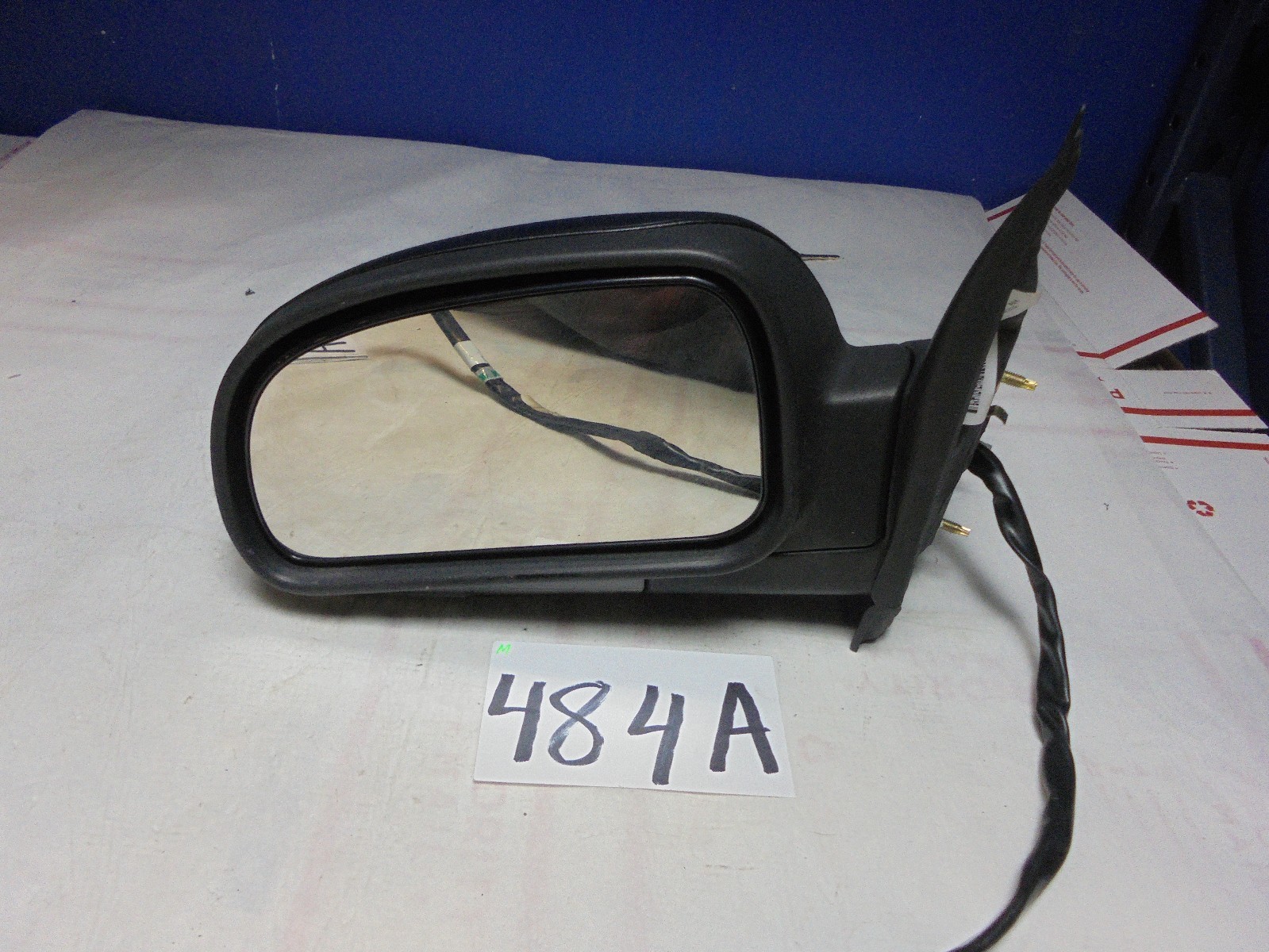 2002 - 2009 Trail Blazer DRIVER side Mirror Used power BLACK TEXTURE #484A