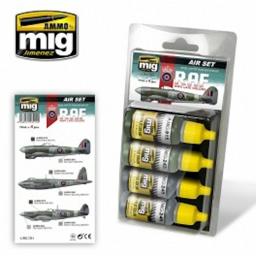 Ammo Mig RAF WWII Late Colours A.MIG 7214