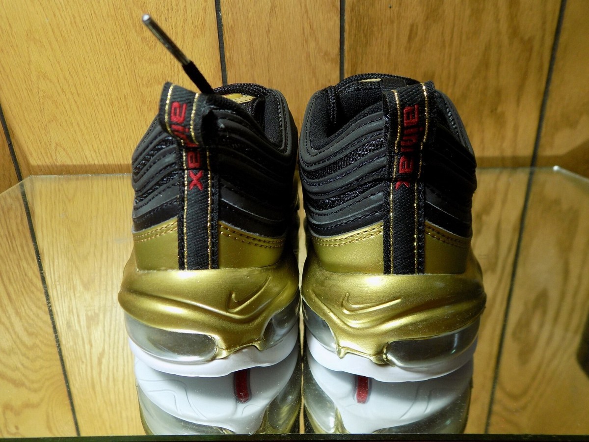 新品Nike Air Max QS_AIR MAX 97 26cm/GLD Nike Air Max 97 OG QS Metallic Gold (GS) – Puffer Reds