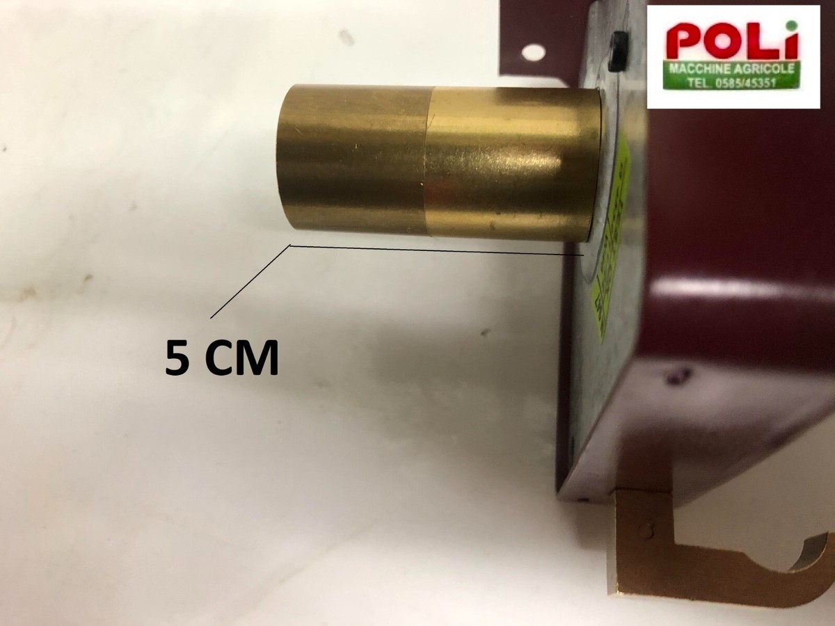 Serratura Cisa 1162020 Per Porte In Legno - 2 Mandate, Cilindro Fisso, SX 40mm