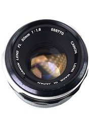 Canon FL 50mm f/1.8 MF Lens