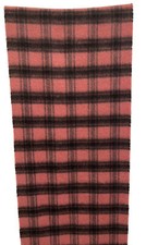 Pringle Scarf Cashmere 72 Inches Long Fringe Plaid Scotland