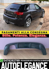 0263 🔥 Diffusor Hinten für Audi A3 8P Sportback 2005-2008 🔥