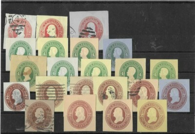U.S. CUT SQUARES 1883-1884 SCOTT U231//284 MINT AND USED GROUP. | eBay