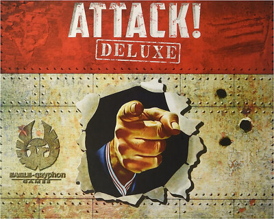 Attack! Deluxe Expansion - Eagle-Griffon Games Board Game New!