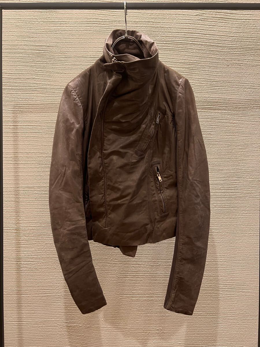 Rick Owens Biker Leather Jacket Drape 13ss archive 40 Rick Owens Biker Leather Jacket Drape 13ss archive 40