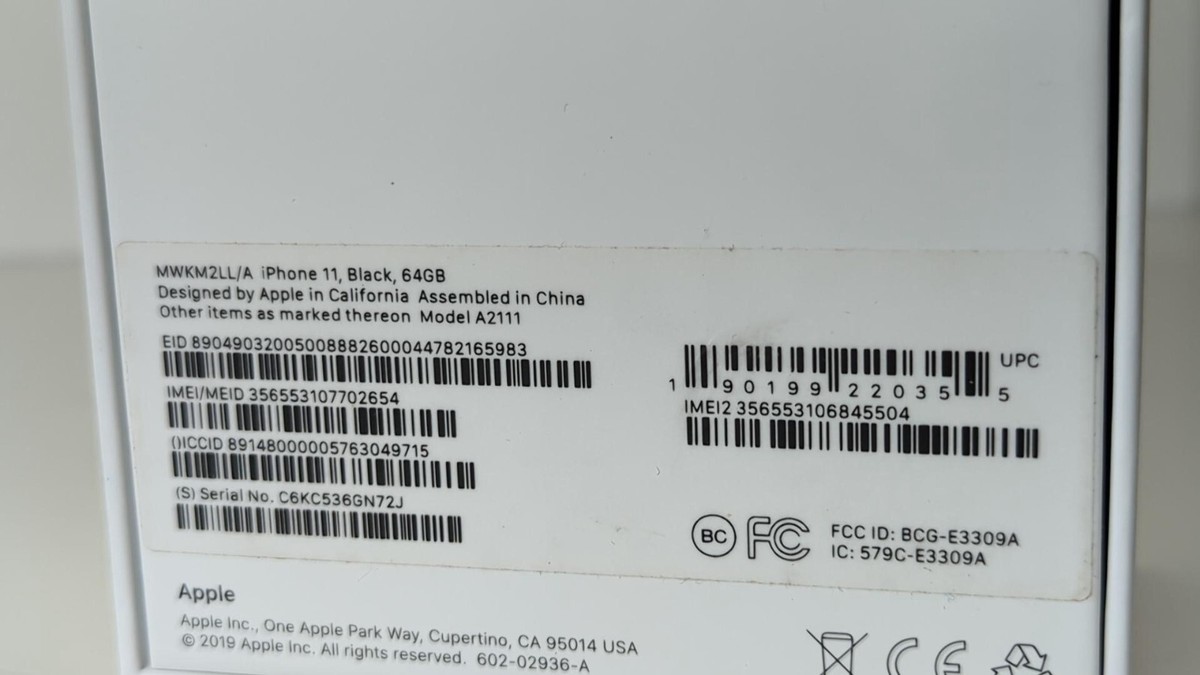 iPhone11 ホワイト 箱付き BOX ONLY - iPhone 11, White, 64GB - READ | eBay