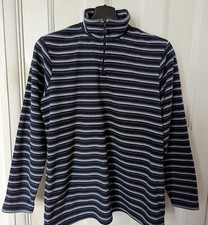 Craghoppers Fleece, Navy/Grey Stripe, Women's Size 12/14