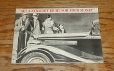 Original 1934 Pontiac Full Line Sales Brochure 34 Coupe Sedan Cabriolet