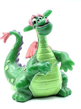 Elliot das Schmunzelmonster Figur stehend ,Walt Disney Bullyland 6 cm PVC 1978