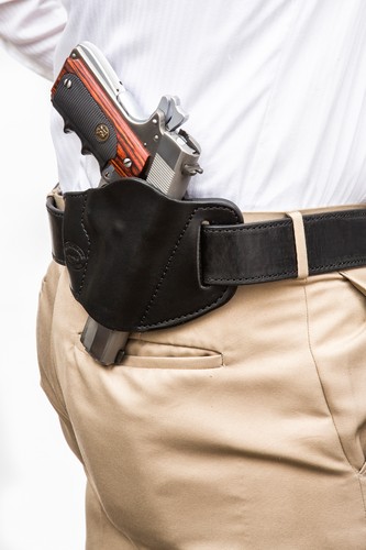 Pro Carry 7 Leather Gun Holster LH RH For Colt 1911 4" - Picture 5 of 5