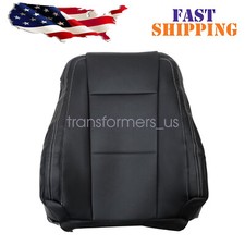 For 2017-2022 Ford F250 F350 Lariat Driver Side Top Leather Seat Cover Black For 2017-2022 Ford F250 F350 Lariat Driver Side Top Leather Seat Cover Black