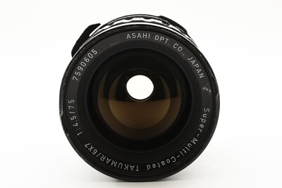 ❁美品❁PENTAX TAKUMAR 6x7 75mm F4.5 単焦点 SMC Pentax 67 / S-M-C Takumar 6x7 / Super Takumar 75mm F4.5