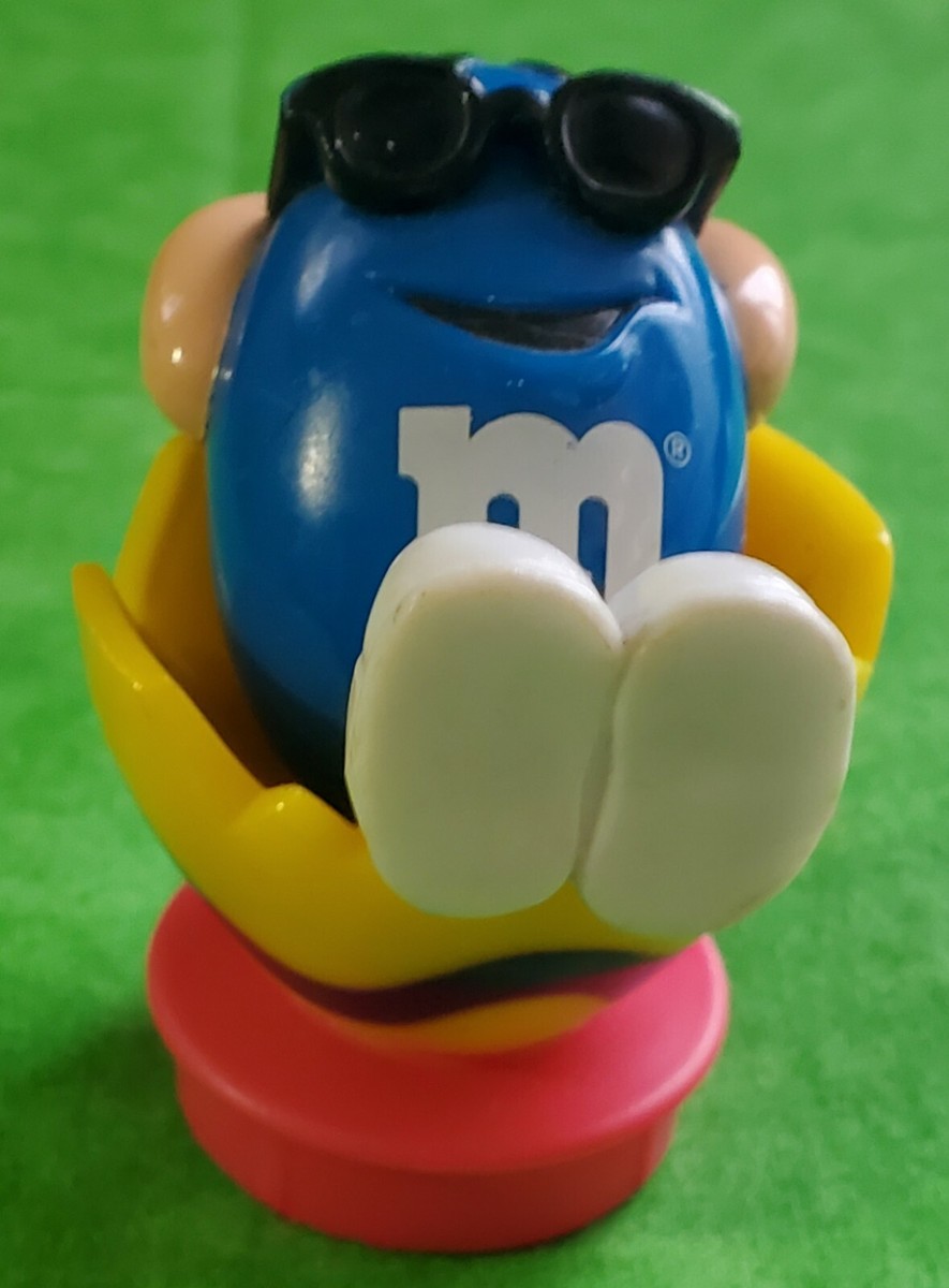 Easter M&M Candy Tube Topper Dark Blue Peanut Sunglasses