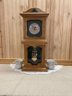 handmade wooden clock one of kind designed and built by me 