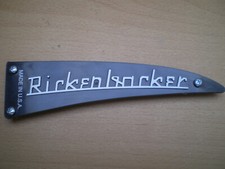Namenplate für Rickenbacker Gitarre Neu mit Schrauben