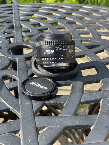 NIKON AF NIKKOR 50mm 1:1.8 Camera Lens - Picture 19 of 22