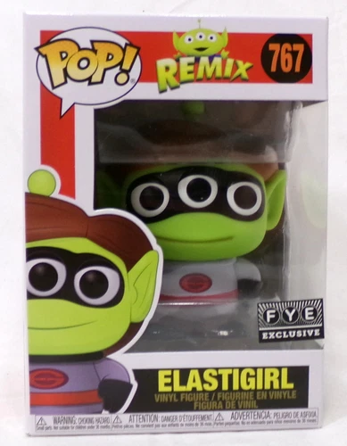 Funko Pop Pixar Alien Remix 767 Elastigirl Figura De Vinilo Nueva