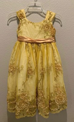 ebay yellow dress girl