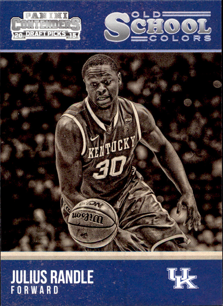 JULIUS RANDLE 2015-16 Panini Contenders Draft Picks Old School Colors Insert #16