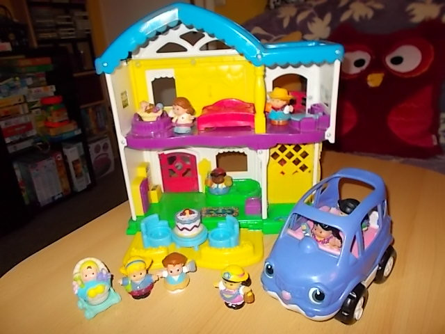 Little people Stadthausvilla mit viel Zubehöhr Little people Stadthausvilla mit viel Zubehöhr