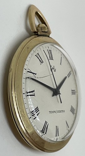 GENSLER LEE POCKET WATCH/TEMPO VERITAS L35-213 Runs - Picture 2 of 23