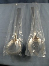 Reed  Barton BROOKSHIRE Stainless Flatware Salad Serving Set - Spoon  Fork