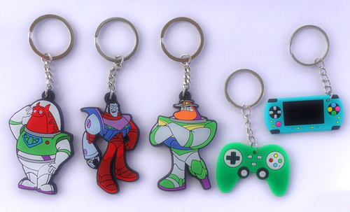 Booster Munchapper, Warp Darkmatter, Zeb Nebula figure & controller keychain lot