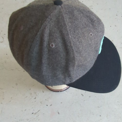 NIKE SB SKATEBOARDING BASEBALL HAT CAP BY NIKE ADULT ONE SIZE WOOL GREY BLACK - Picture 4 of 9