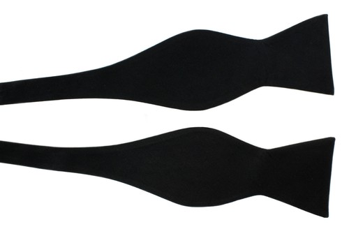 Michelsons UK - Satin Silk Self Tie Bow Tie - Picture 6 of 10