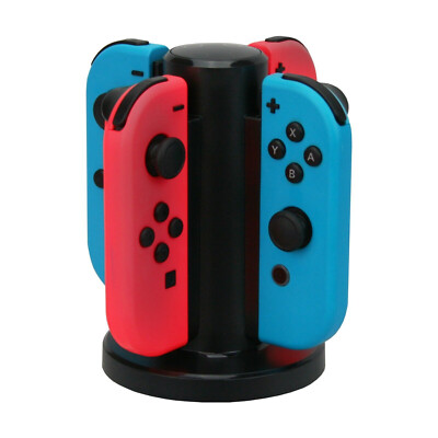 Lioncast Charging Station 4 Joy-Con simultaneously for Nintendo Switch
