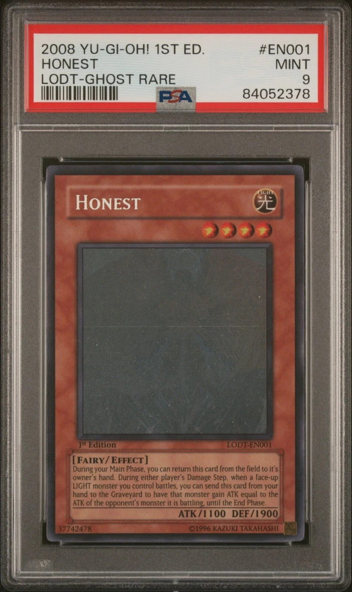Yu-Gi-Oh! TCG Honest Ghost Rare Individual Collectible Card Game