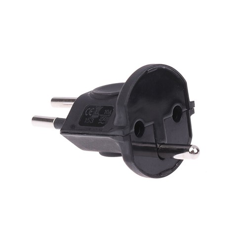 1 Piece European France TO Swiss Plugs Travel Adapter 3 Pin Plug 10A 250V - Photo 12/14