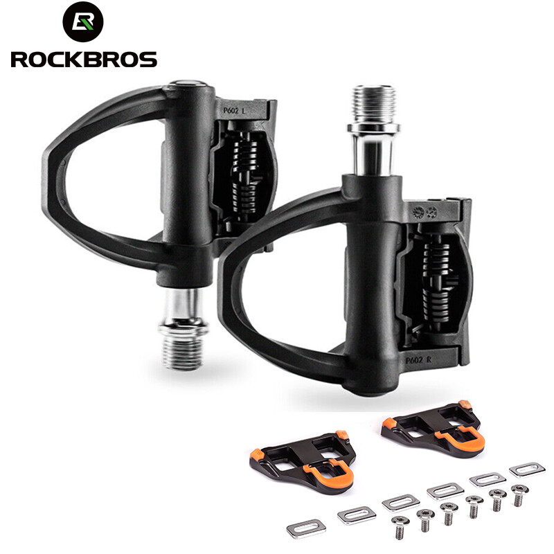 ROCKBROS Bike Cleats Pedal Lock Pedal Self-Locking SPD-SL Seal