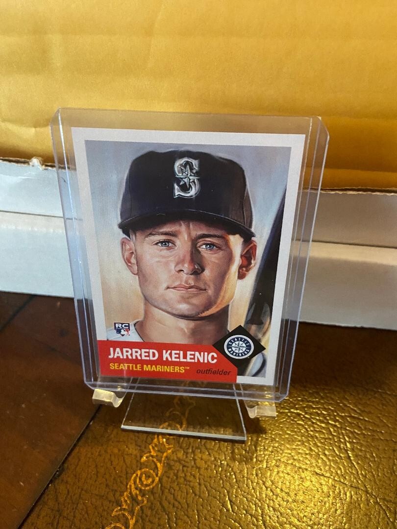 2021 TOPPS LIVING SET BASEBALL JARRED KELENIC ROOKIE CARD RC MARINERS BRAVES