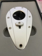 Xikar Xi1 Cigar Cutter - Silver with Black Blades- New